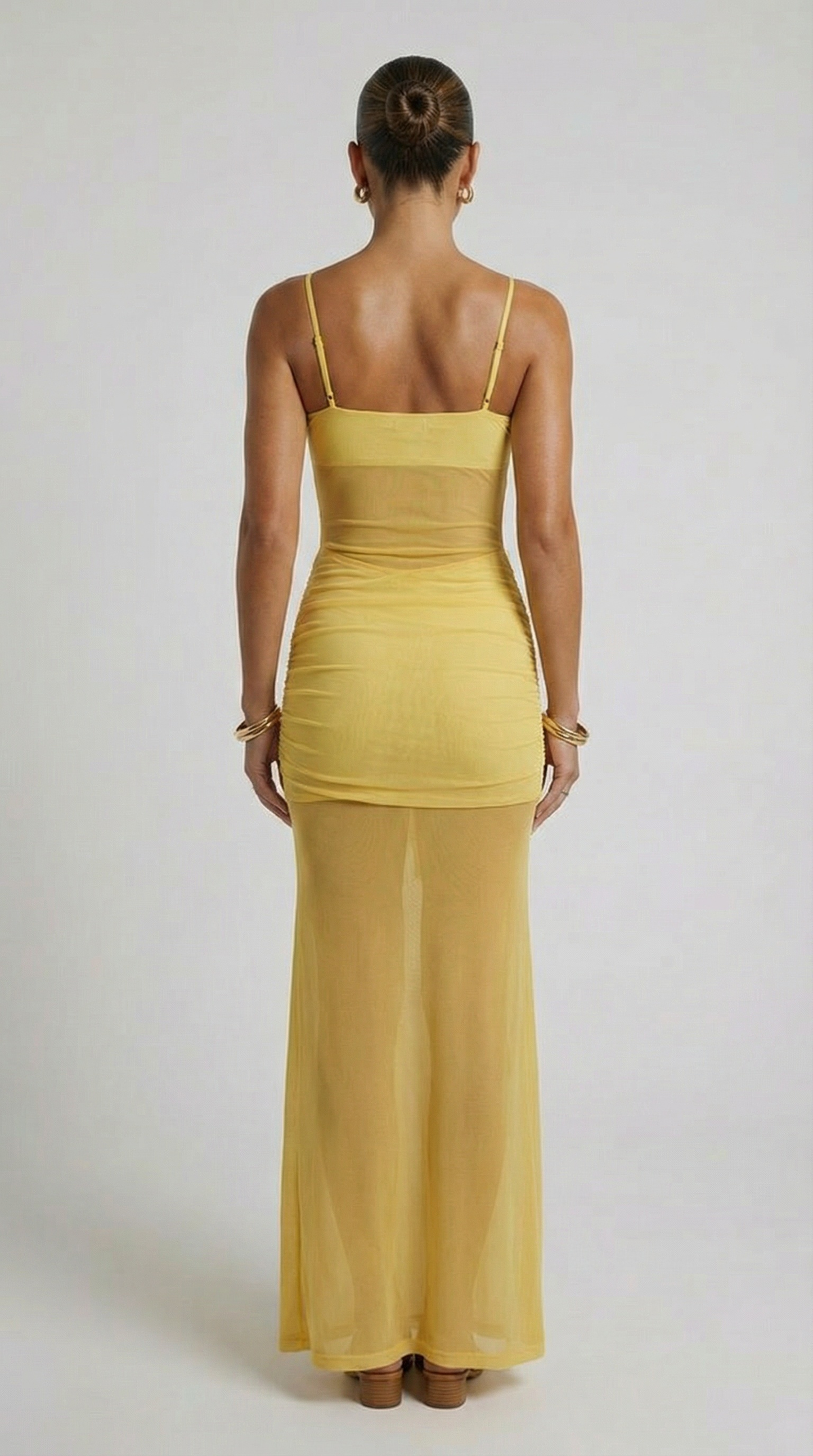 Mesh Mermaid Maxi
