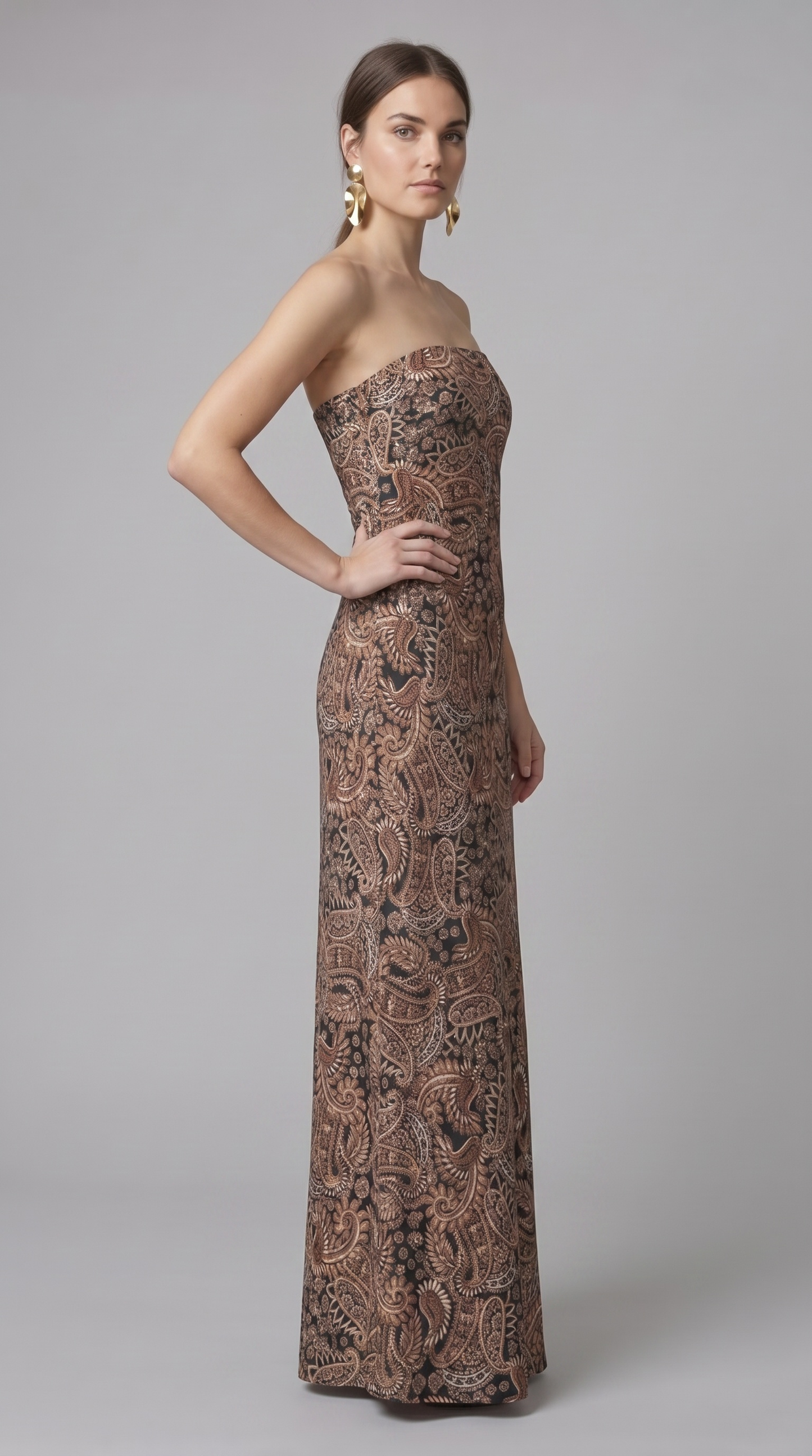 Bias Cut Tube Maxi