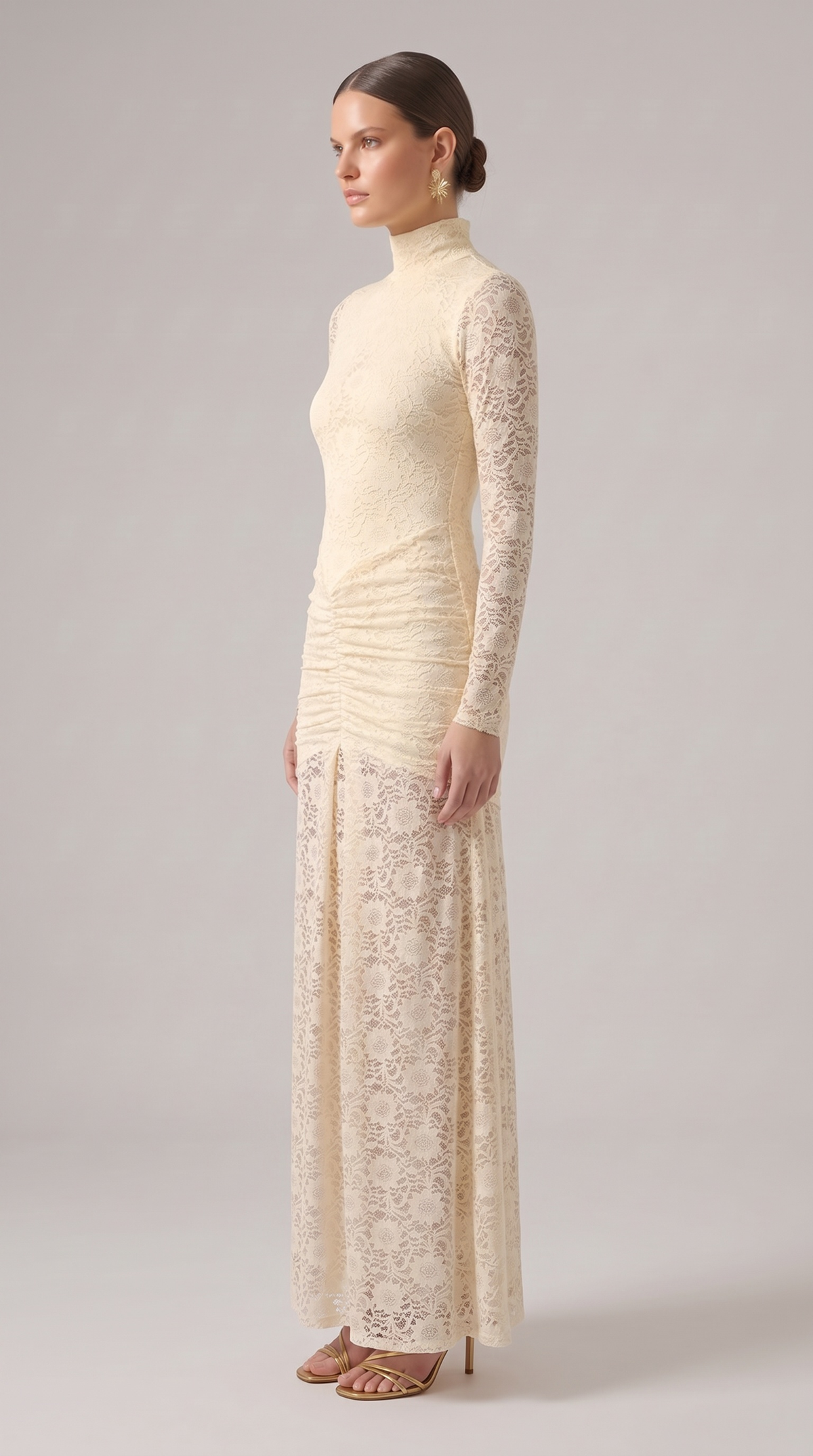 Poppy Lace Drop Waist Maxi