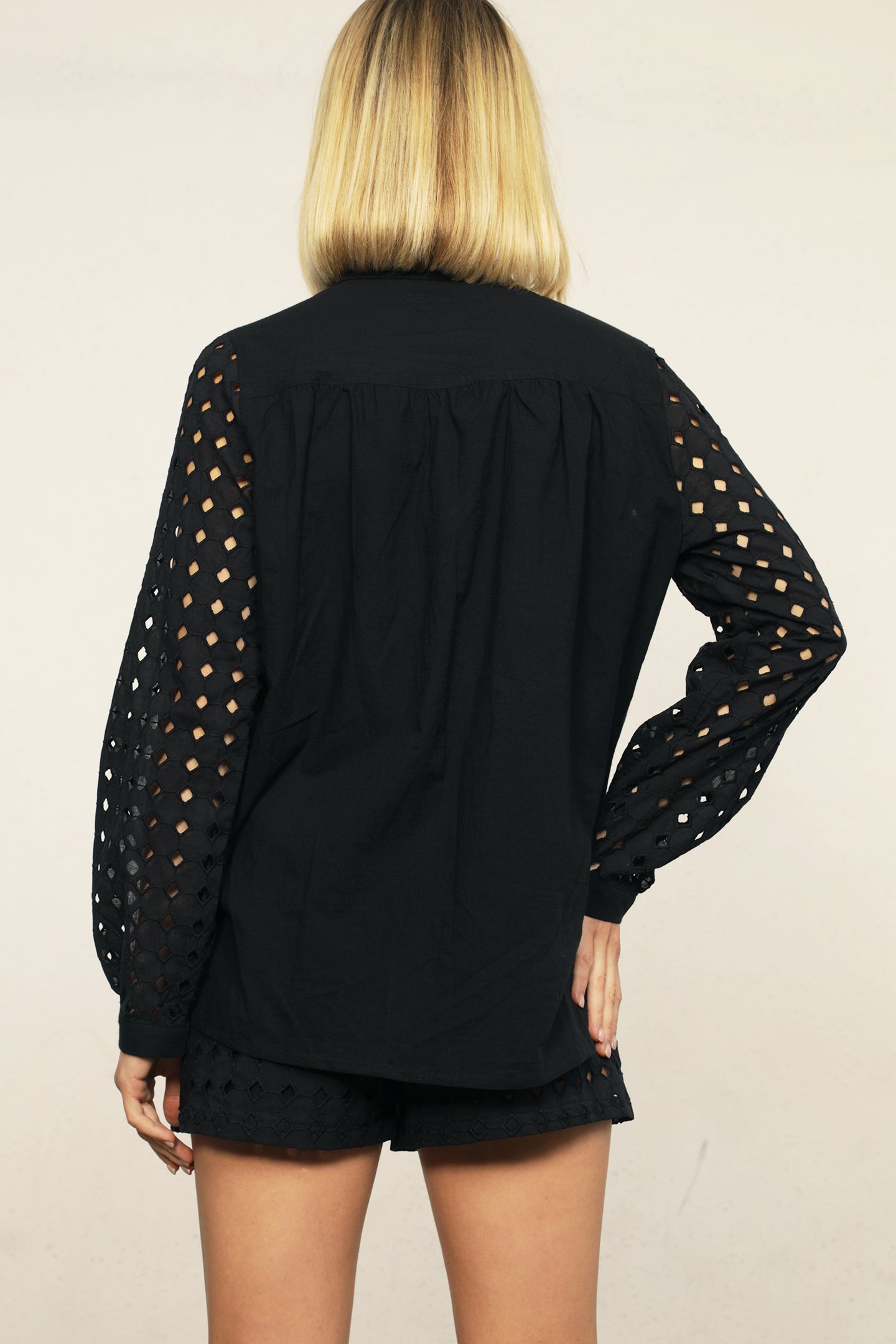 Costa Eyelet Blouse