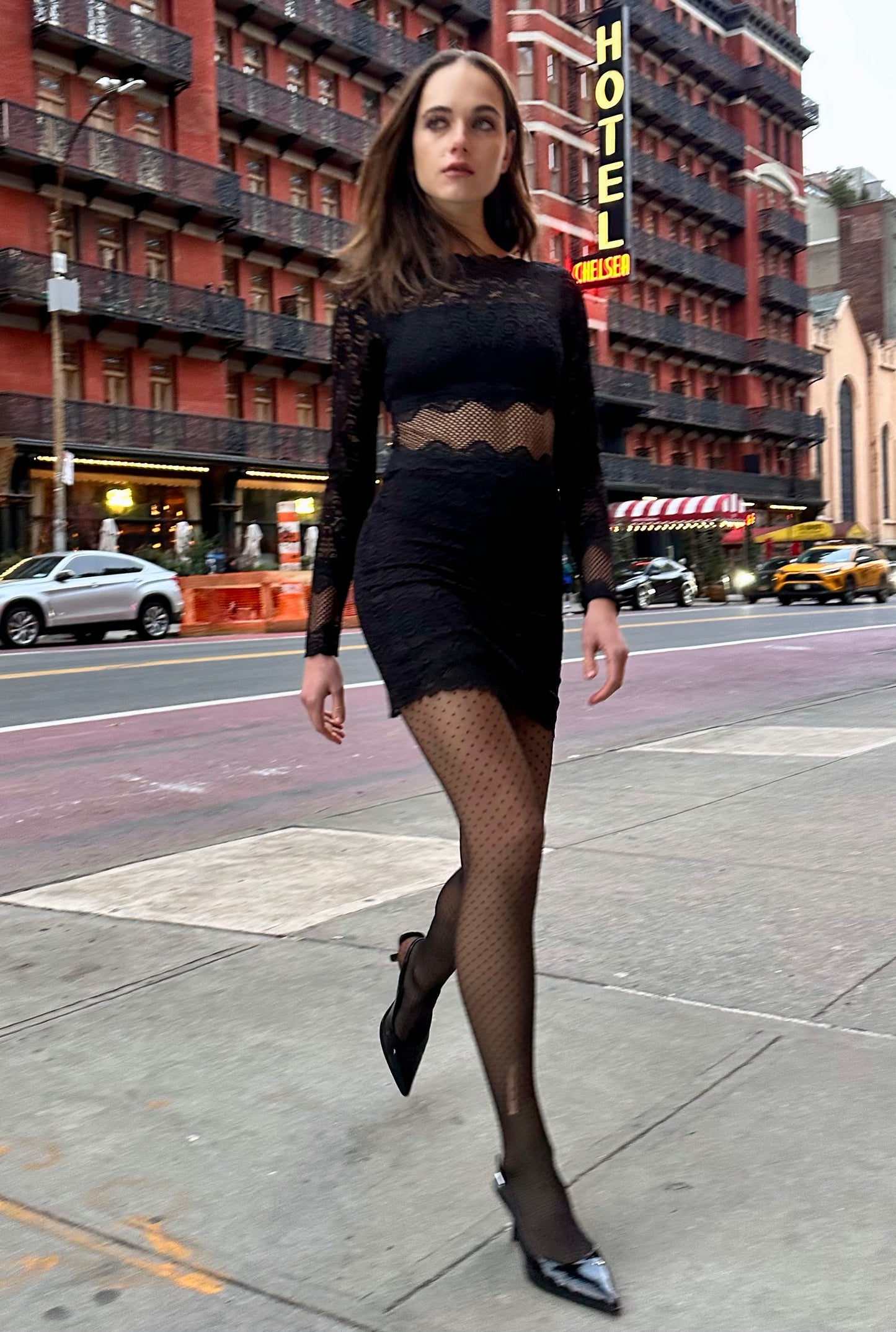 Cheval Lace L/S Mini