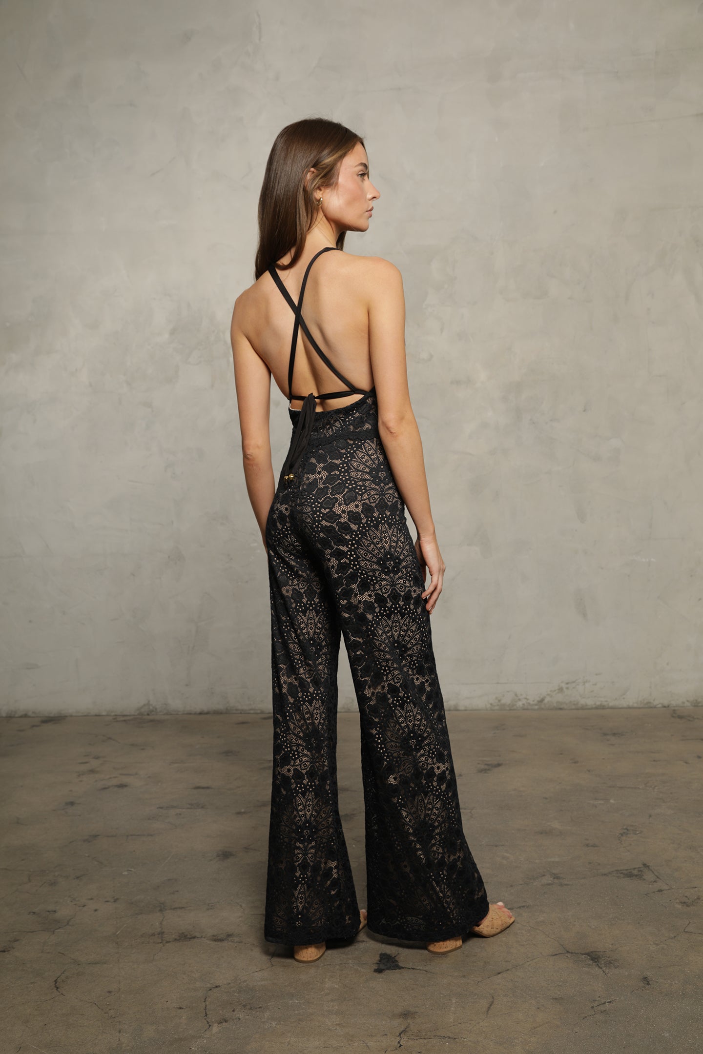 Lotus Lace Jumpsuit
