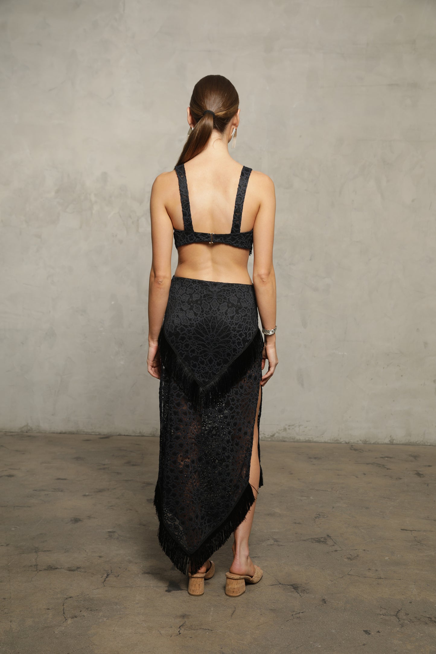 Lotus Lace Swim Maxi