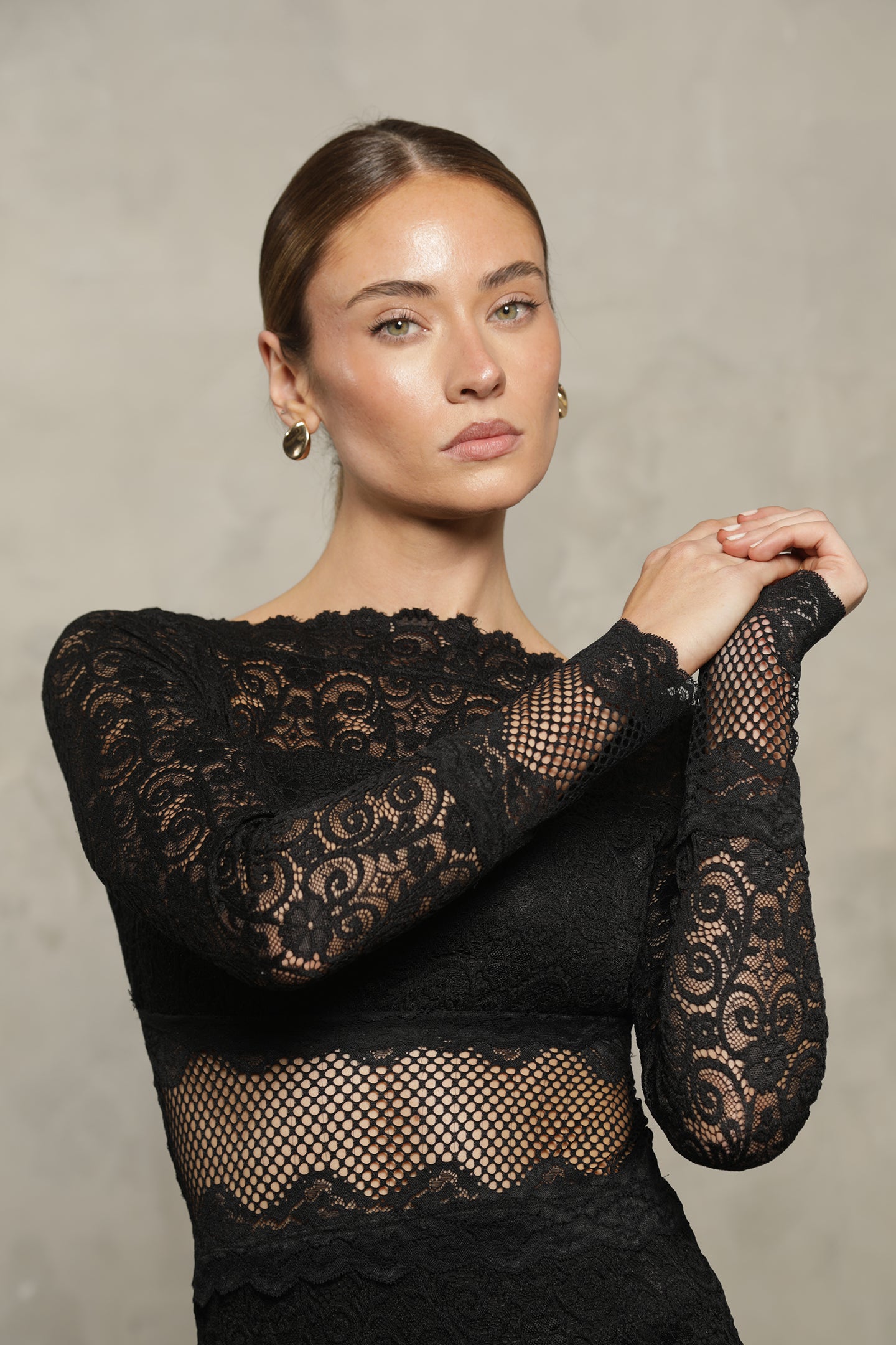 Cheval Lace L/S Mini