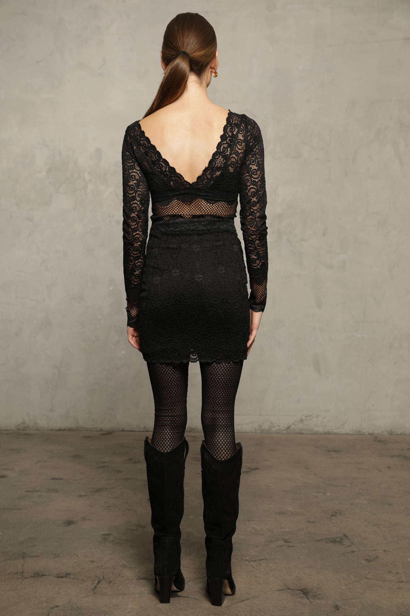 Cheval Lace L/S Mini