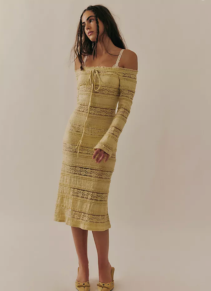 French Antique Lace Midi