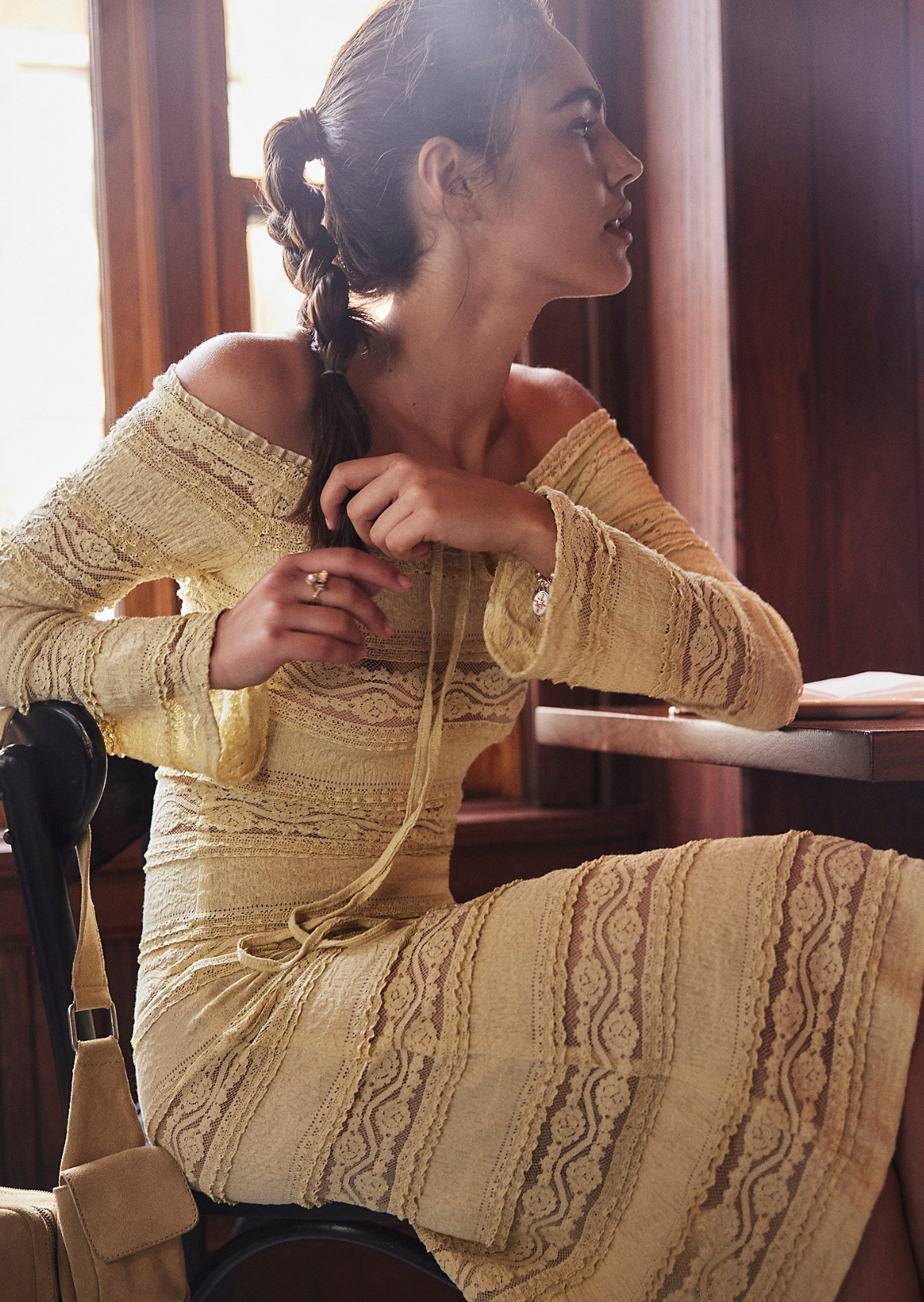 French Antique Lace Midi
