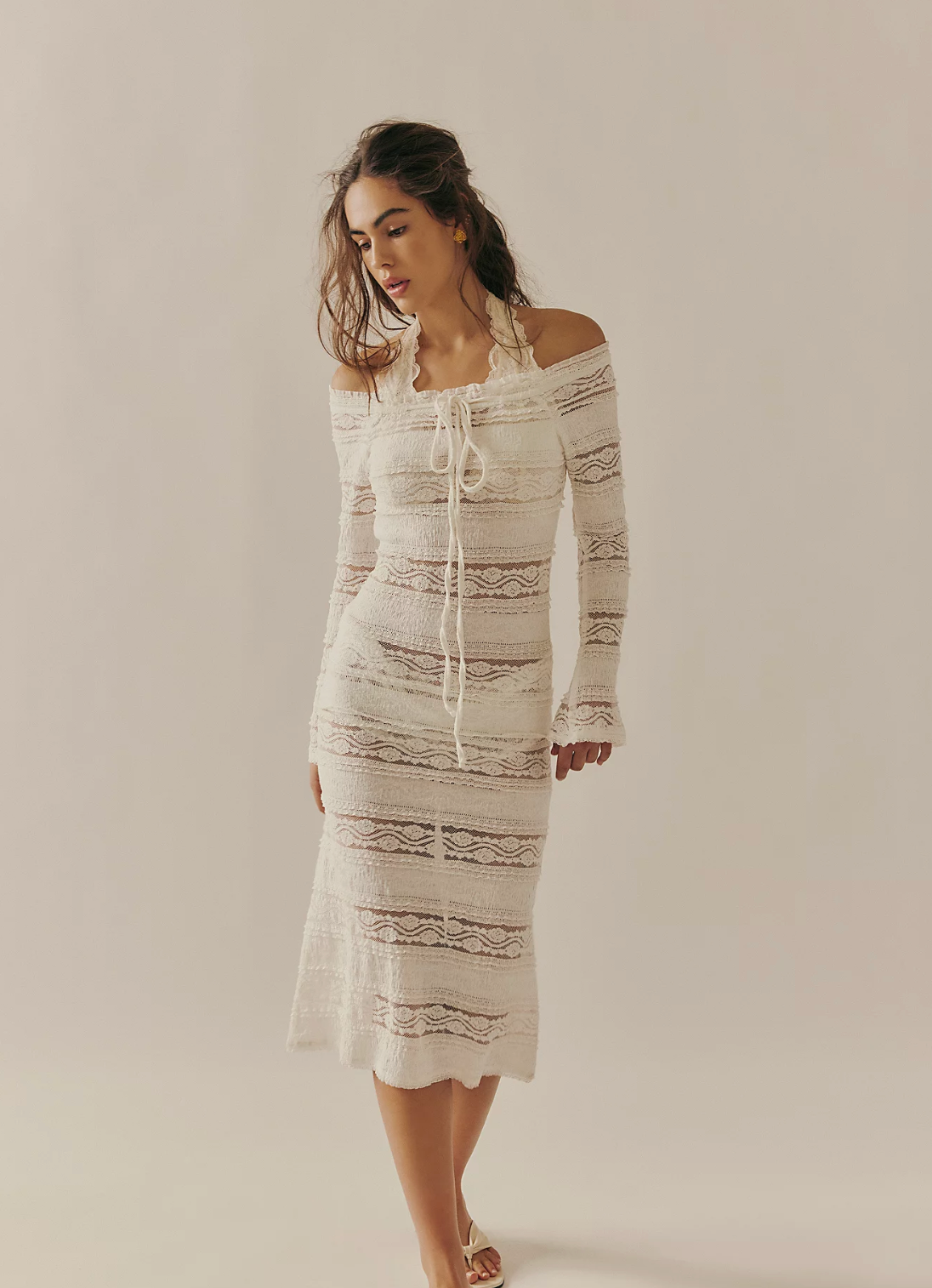 French Antique Lace Midi