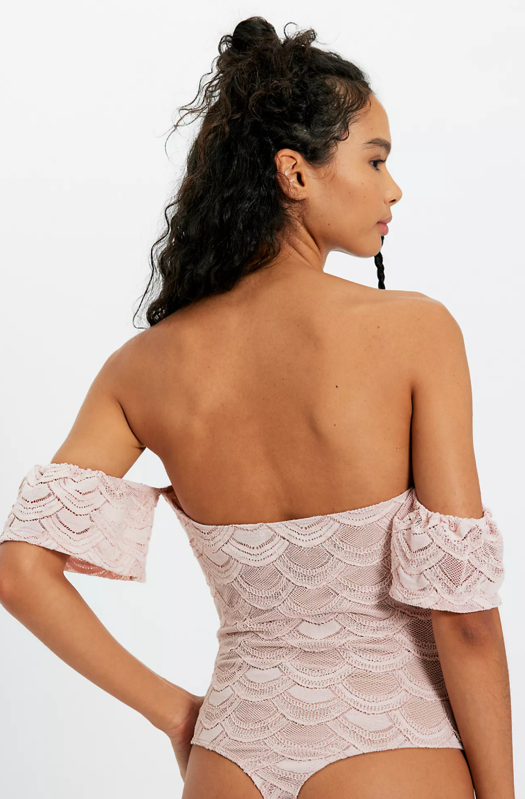 Flutter Lace Bodysuit
