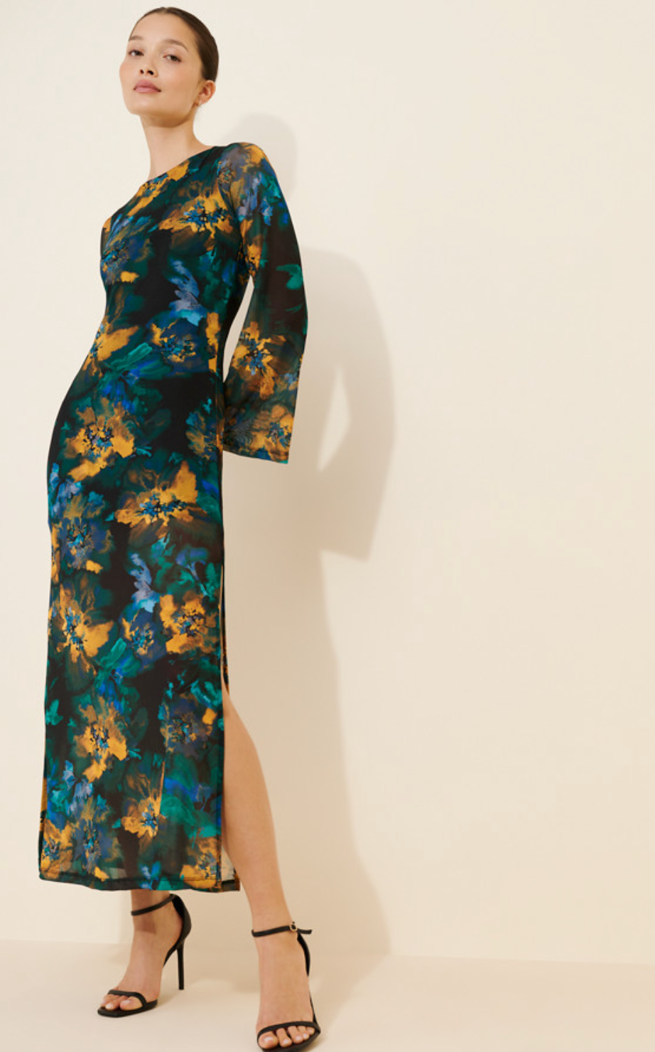 Mesh L/S Maxi-Lined