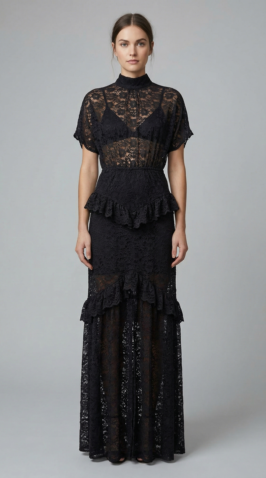 Fable Lace Maxi Dress