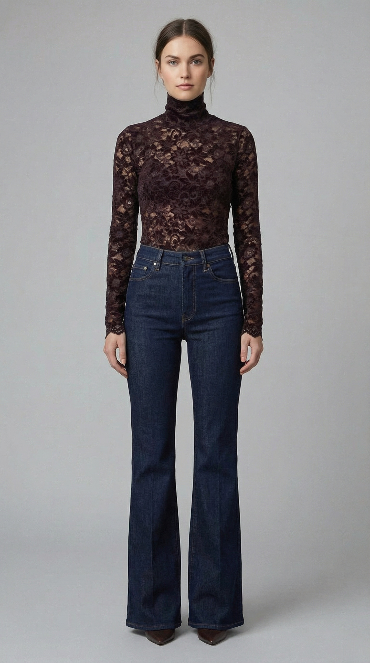 Ivy Lace Turtleneck