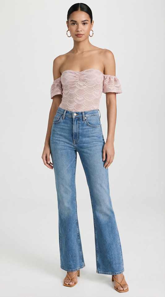 Flutter Lace Bodysuit