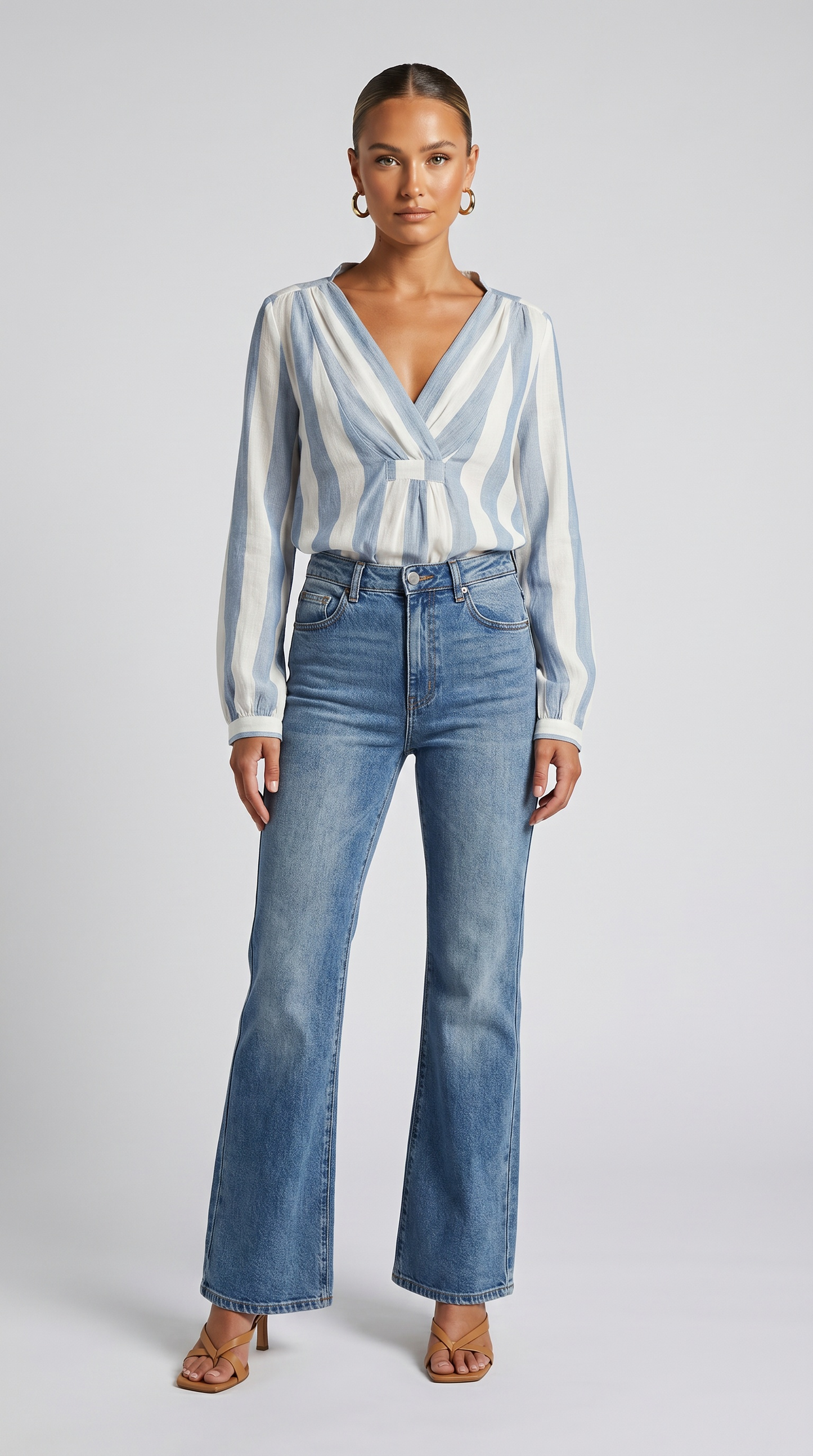 Playa Stripe Blouse