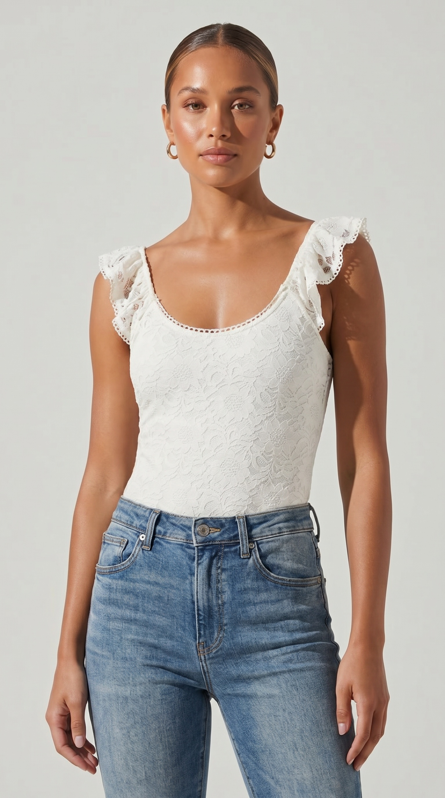 Sunflower Lace Bodysuit