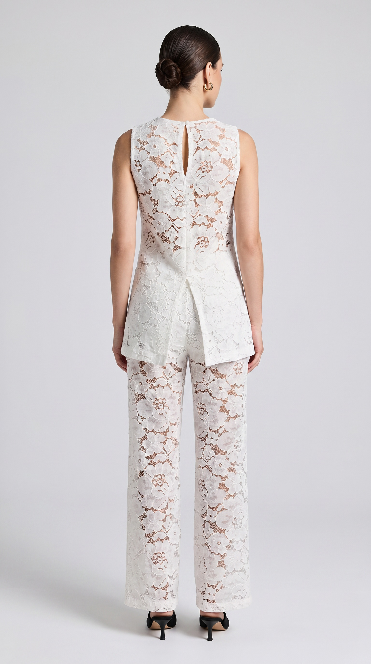 Rose Lace Pants