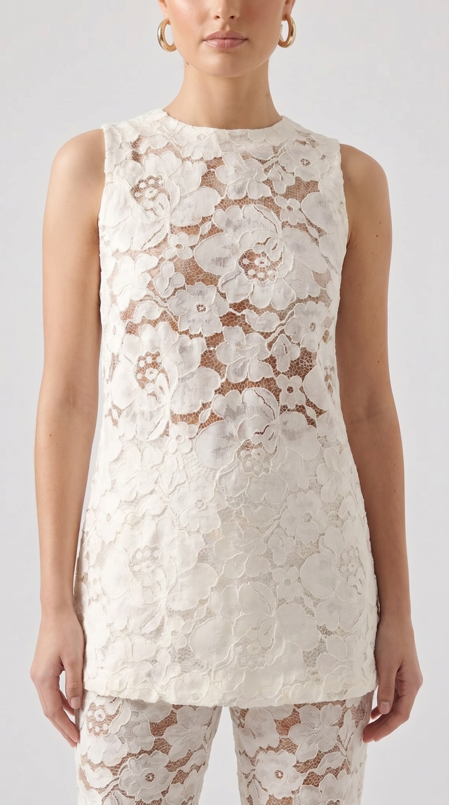 Rose Lace Top