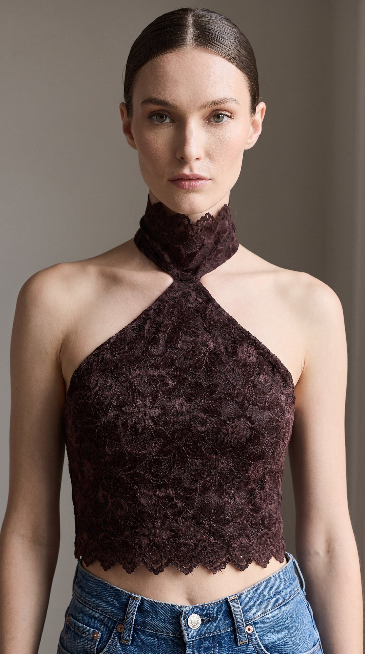Ivy Lace Collar Top