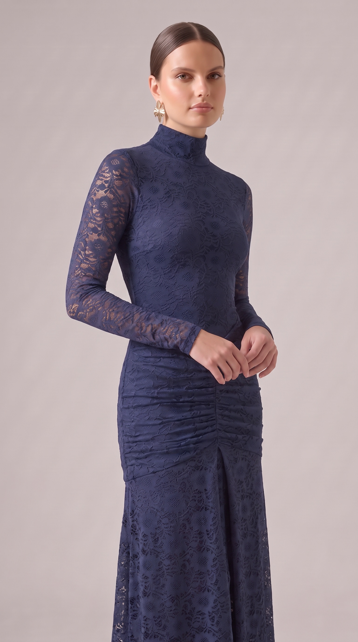 Poppy Lace Drop Waist Maxi