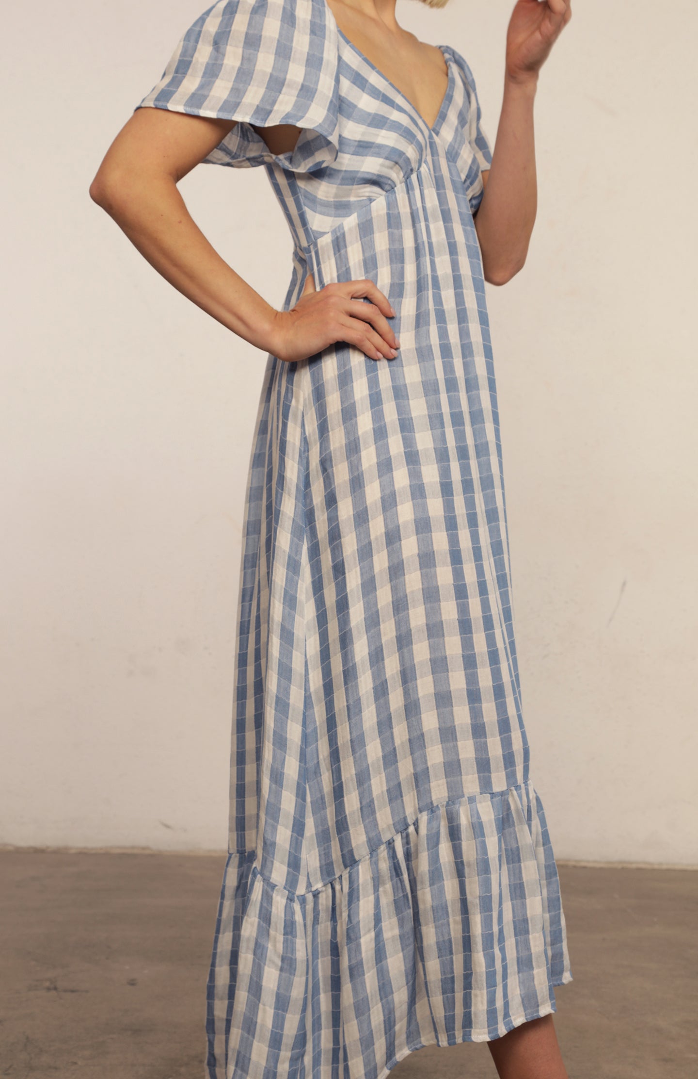 Playa Plaid Maxi