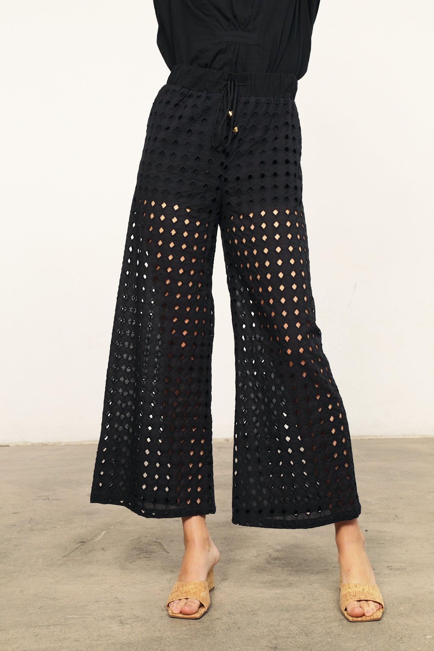 Eyelet Costa Pant