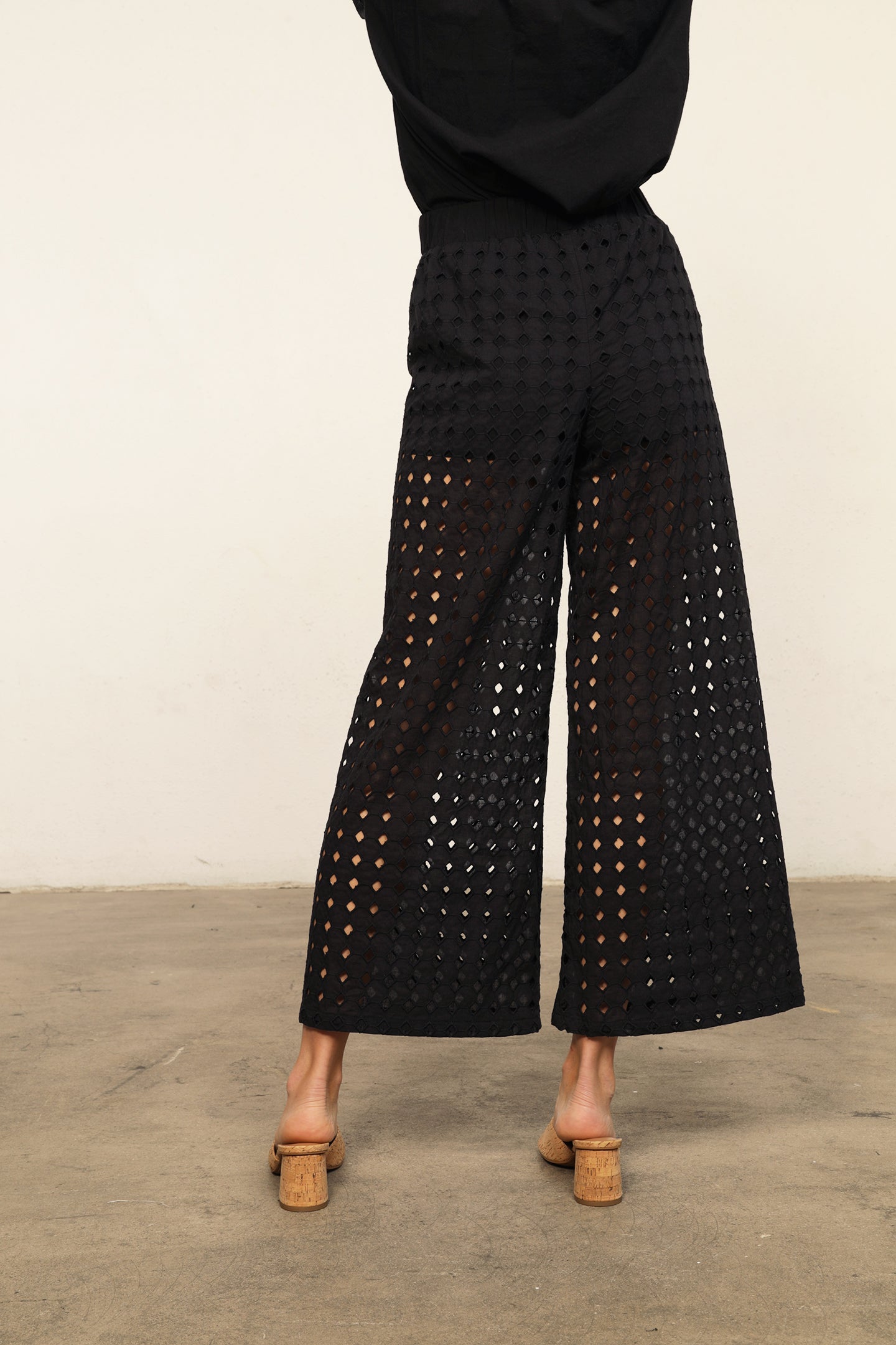 Eyelet Costa Pant