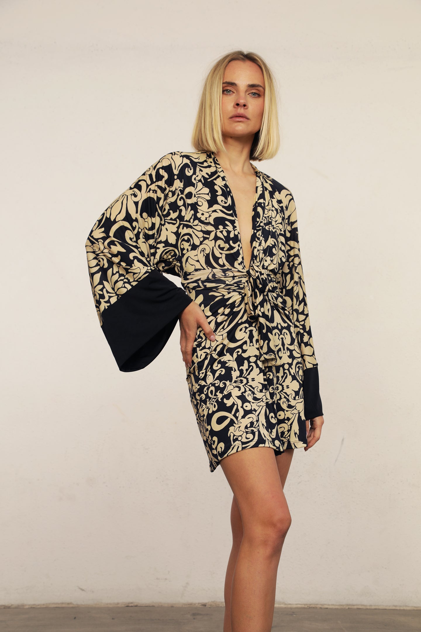 Kimono Mini Dress