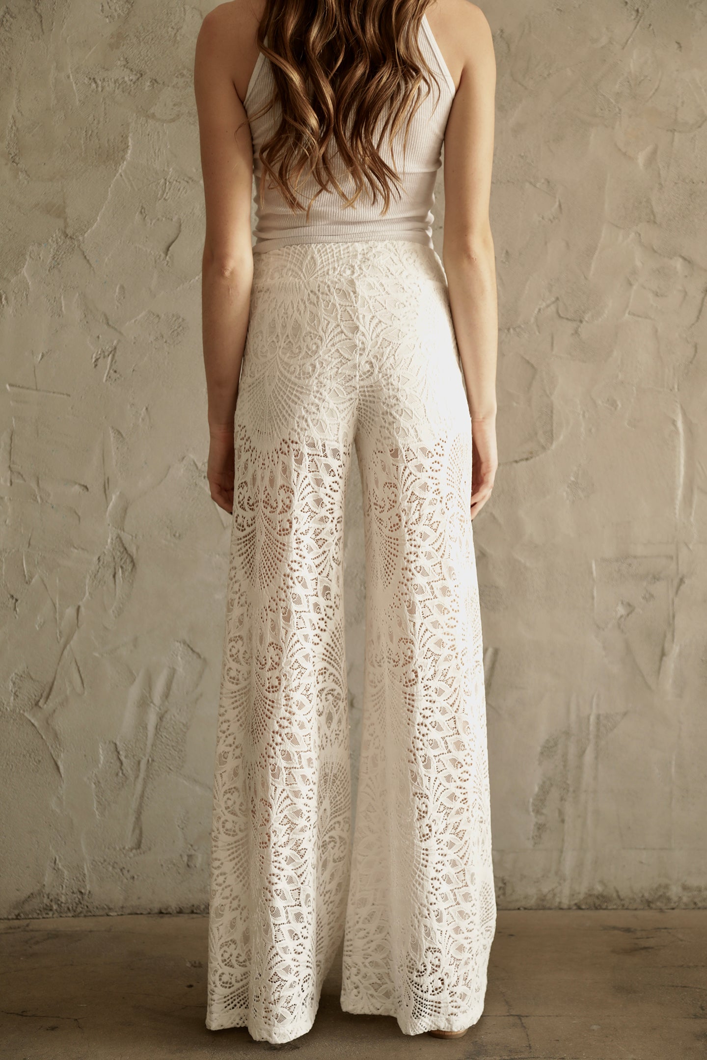 Lanai Lace Palazzo Pant