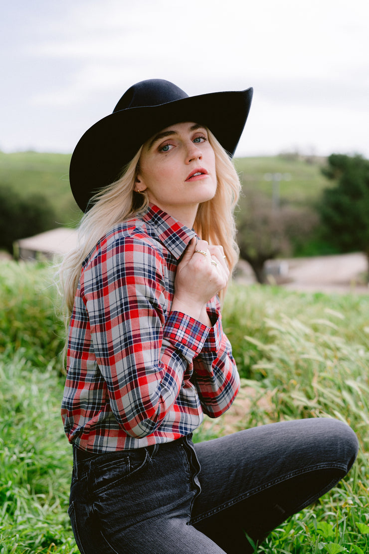 Cozy Patchwork Flannel X Gone With The West