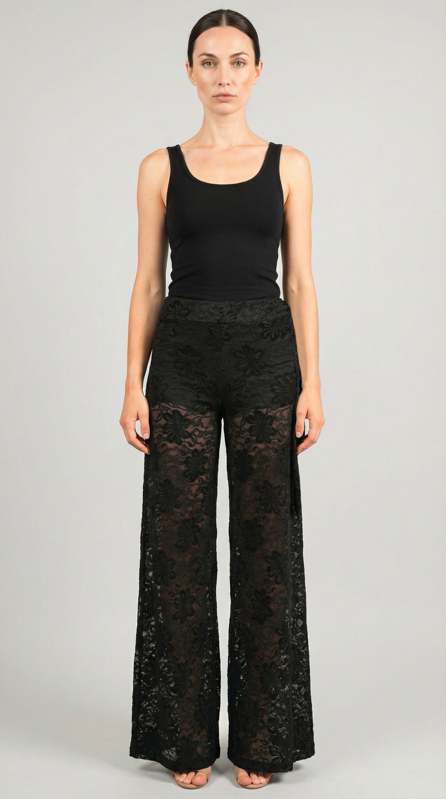 Le Fleur Lace  Palazzo Pant