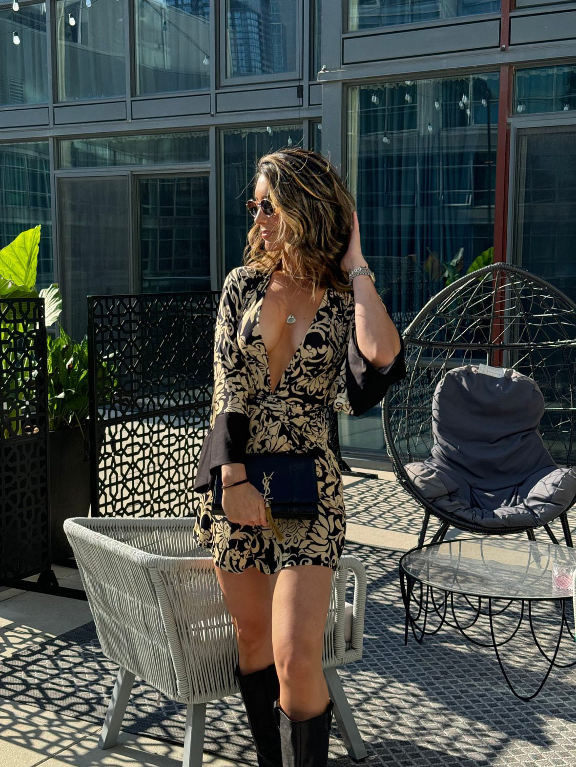 Kimono Mini Dress