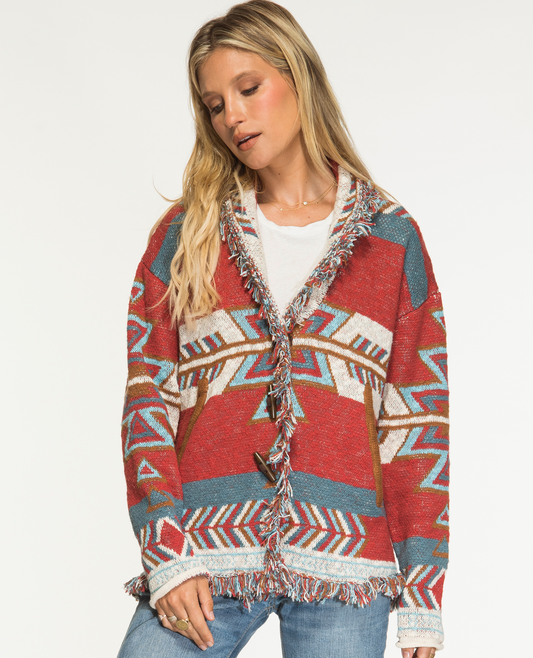 Aztec Arrow Cardigan