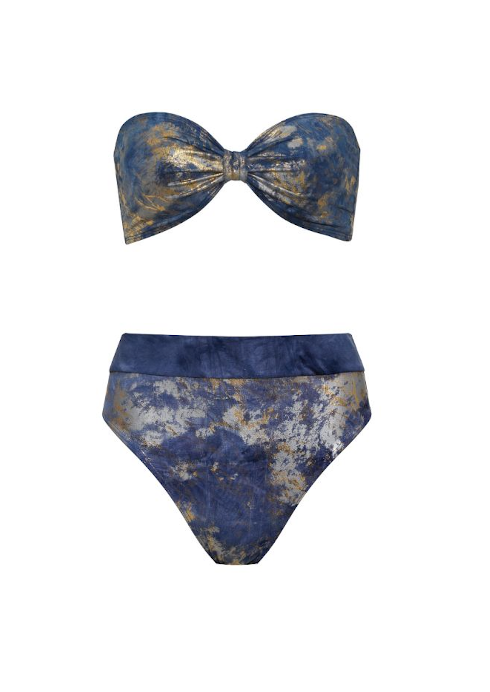 Blue Ocean Foil Bikini