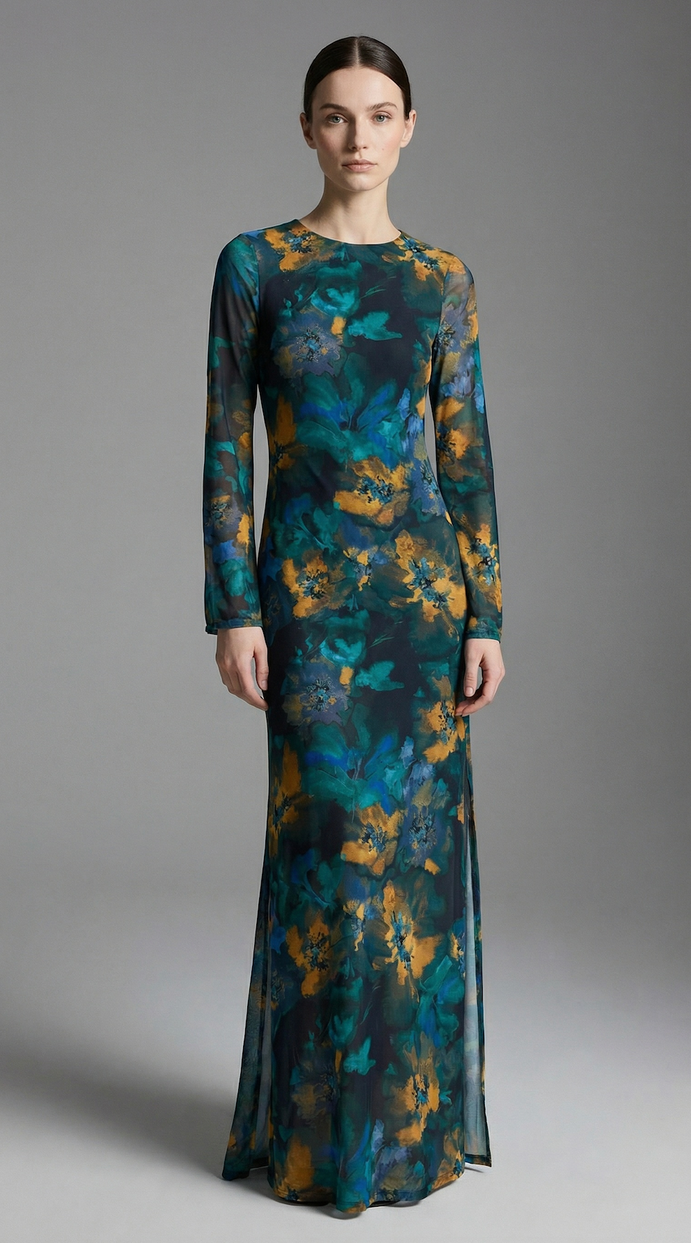 Mesh L/S Maxi-Lined
