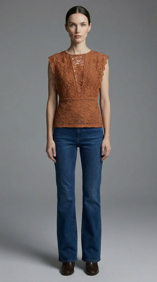 Caletto Lace Top
