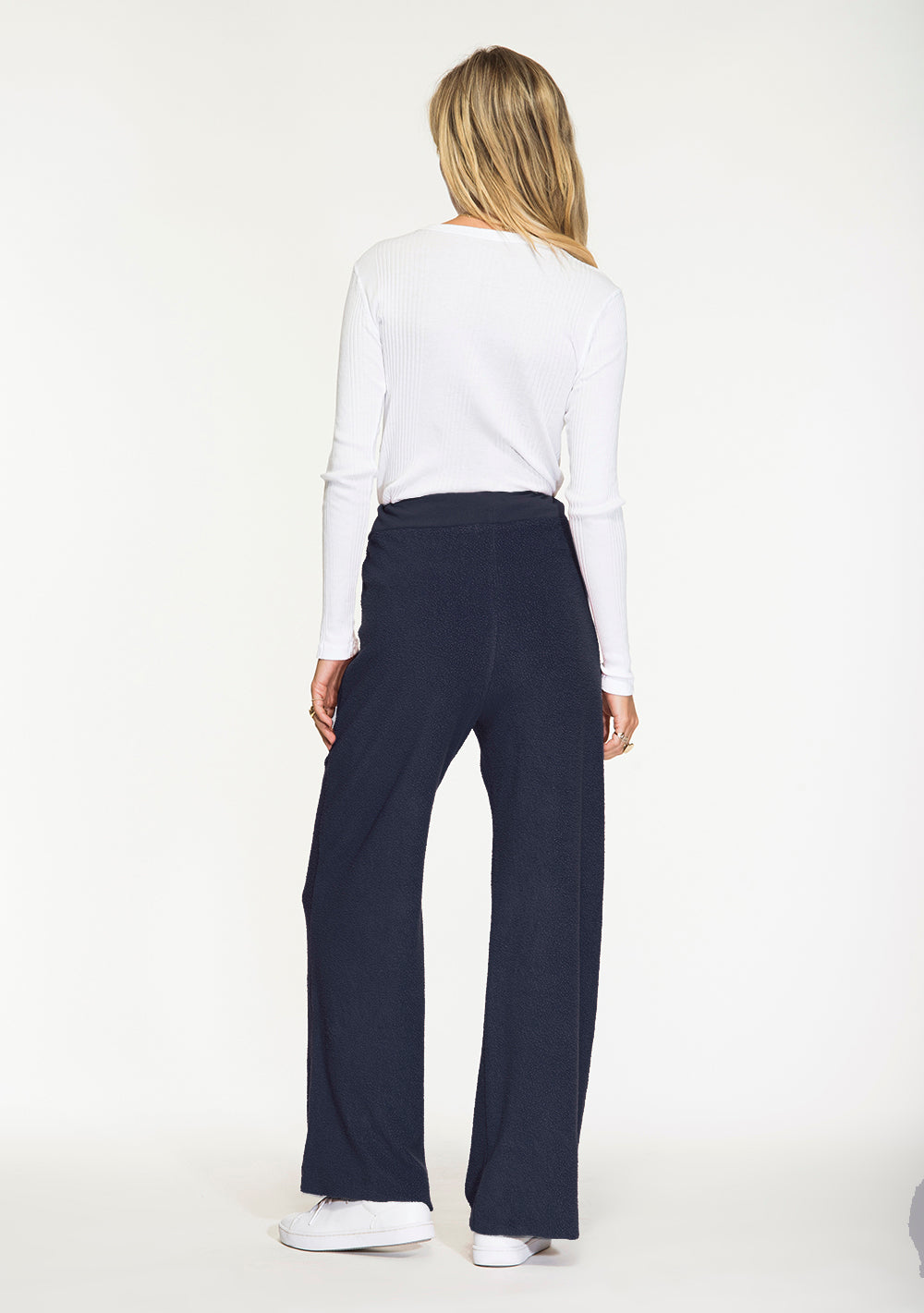 Sherpa Wide Leg Sweatpant